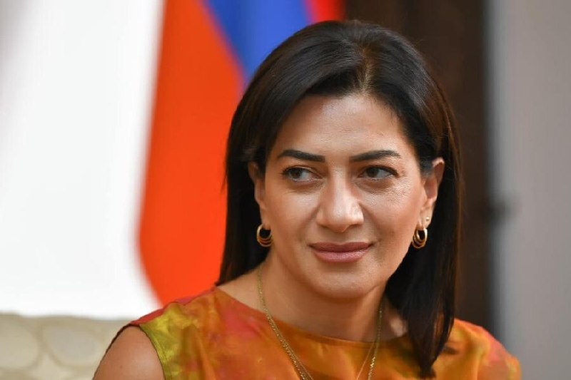 Анна Акопян на мероприятии, Эфиопия
