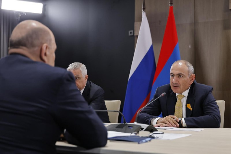 Пашинян сообщил о договорённостях с Мишустиным на встрече в Екатеринбурге