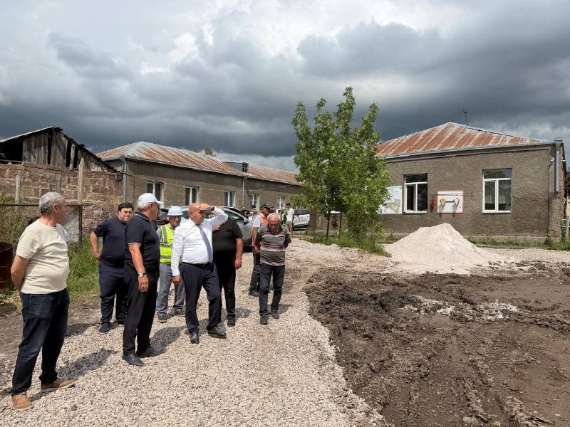 Строительство новой школы в Лорийской области, Армения