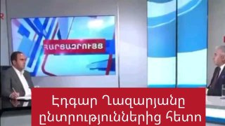 Эдгар Казарян победил на выборах в Лорийской области