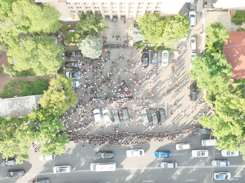 В Лорийской области оппозиционный митинг не собрал и сотни участников