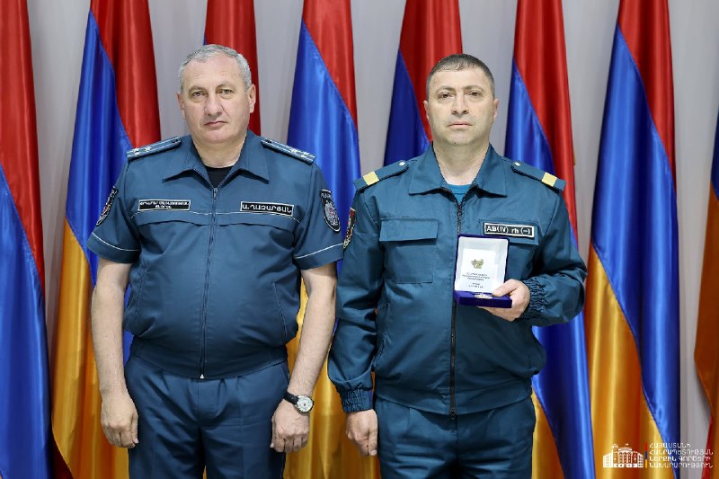 Спасатели Лори получили награды за поиски на реке Памбак